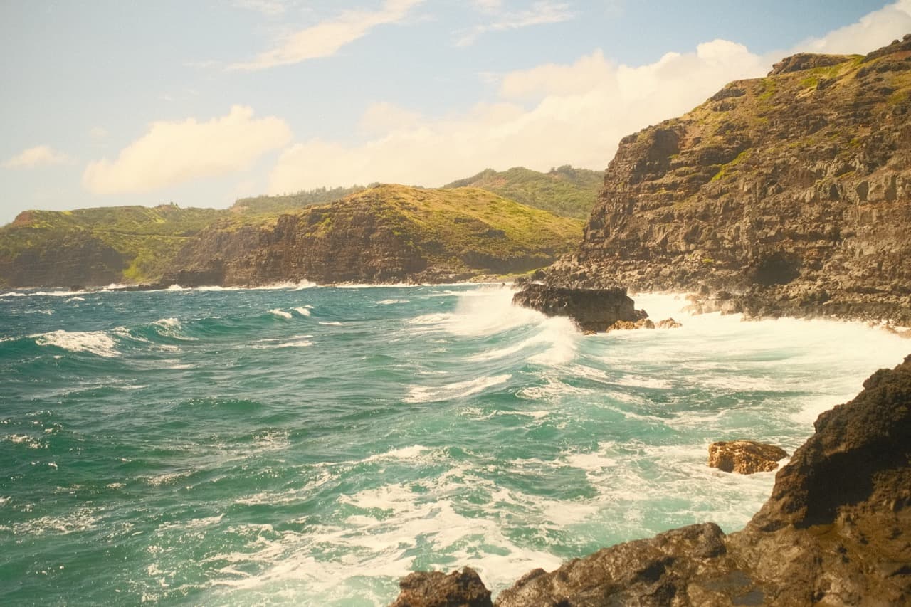 Hawaii coastline