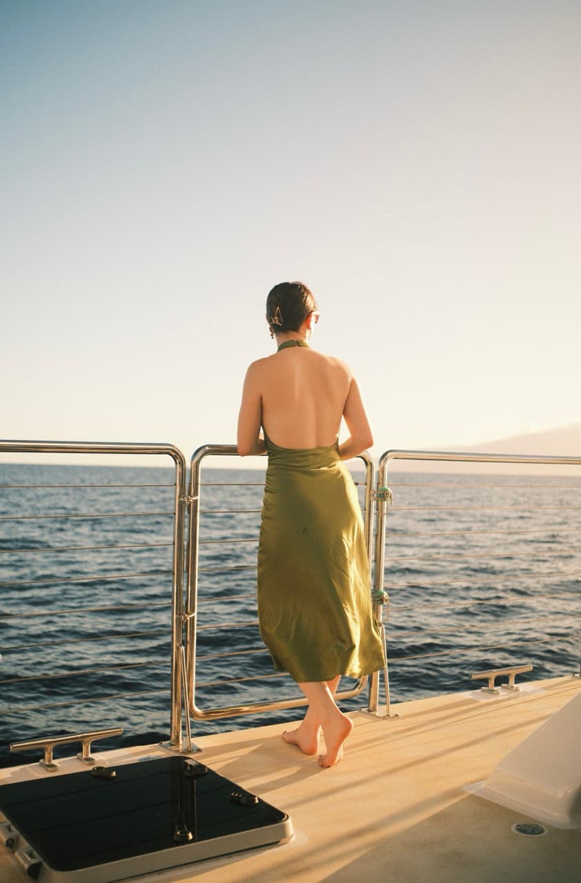 MJ on the dinner cruise